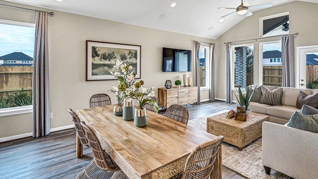 Representative furnished interior of a home built from the Portsmouth by Taylor Morrison in Trillium 40s, Richmond (Image 10).