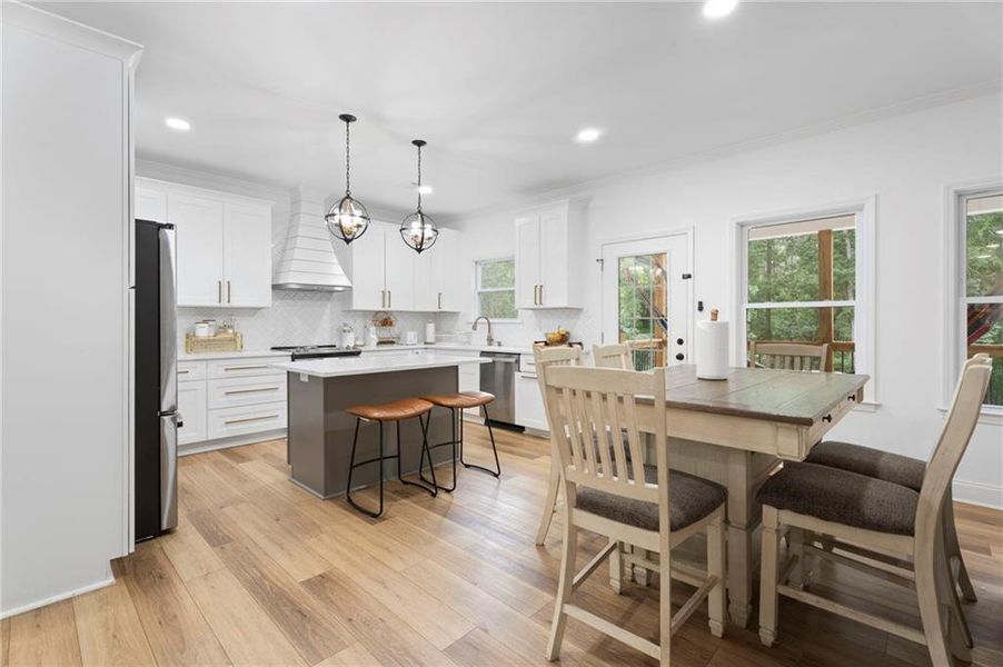 Furnished interior view inside a new home in , Snellville (Image 10).
