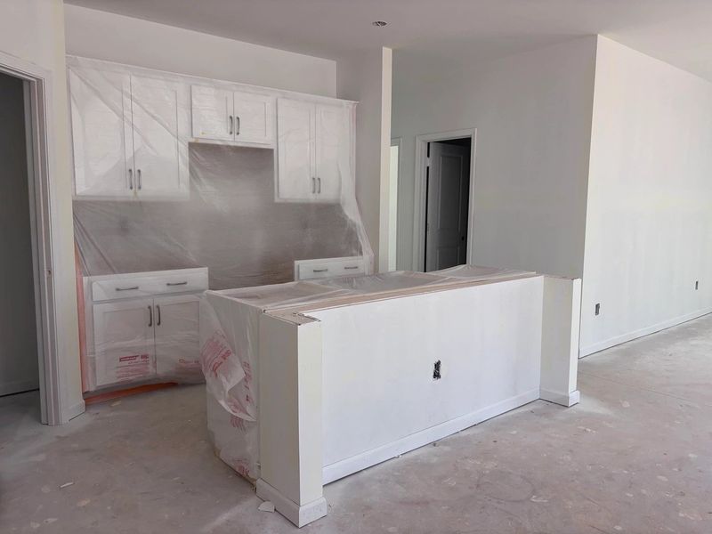 In-progress construction of a new home in Middleton Farms, Middlesex, NC (Image 14).