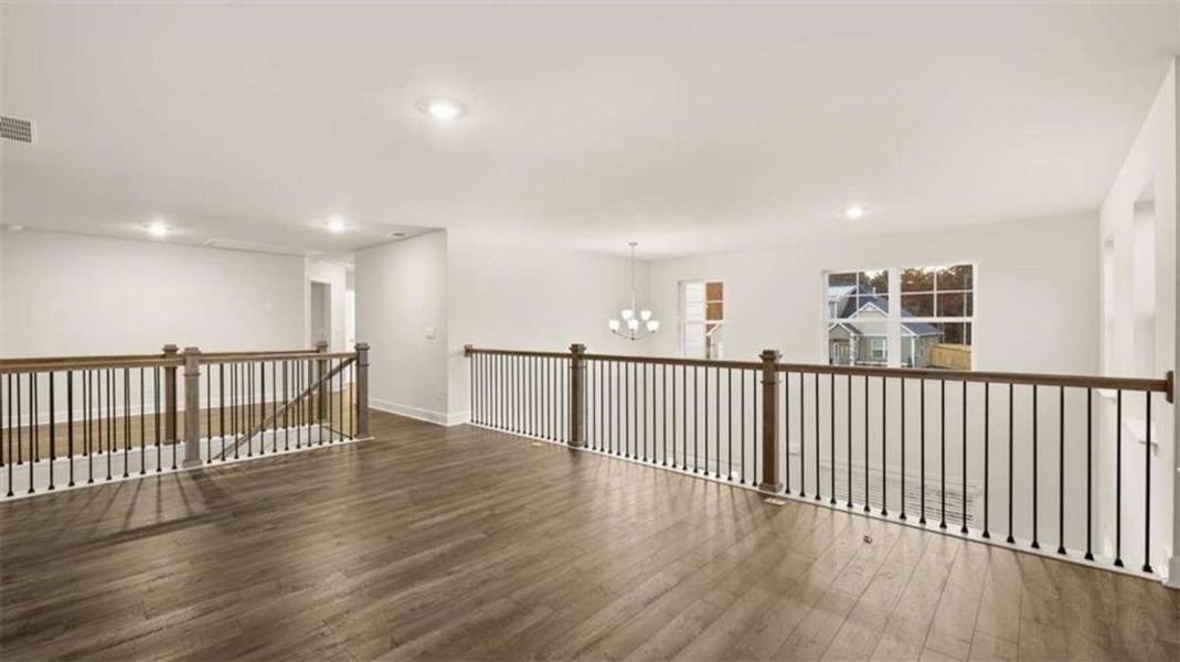 Spacious, unfurnished interior of a new home in Heritage Pointe, Senoia (Image 13). Spacious, unfurnished interior of a new home in Heritage Pointe, Senoia (Image 13).