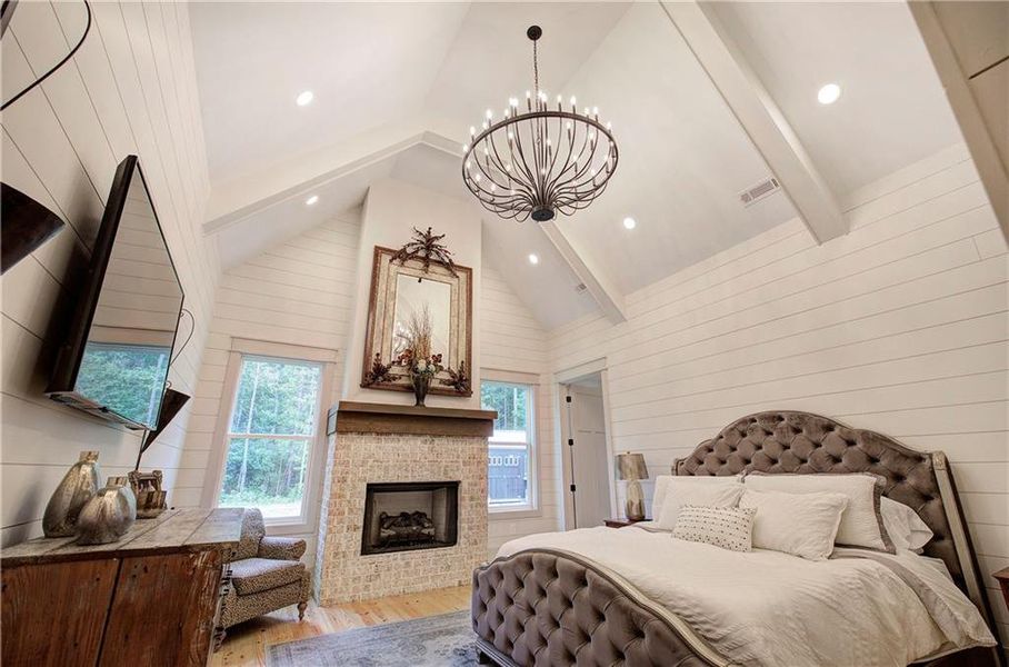 Furnished interior view inside a new home in , Temple (Image 33).