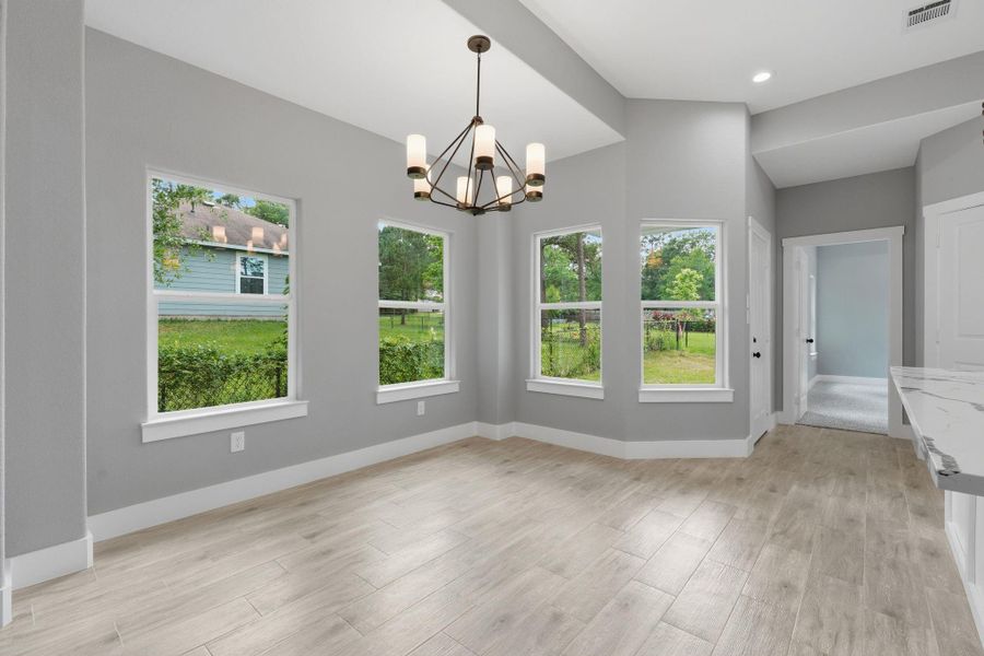 Spacious, unfurnished interior of a new home in , Willis (Image 16).