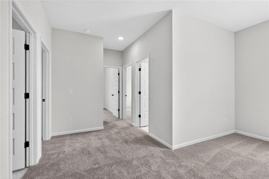 Spacious, unfurnished interior of a new home in The Stiles, Cartersville (Image 19).