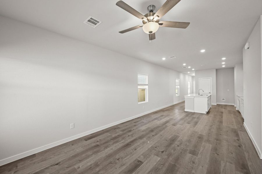 Spacious, unfurnished interior of a new home in Northpark South, Porter (Image 17). Spacious, unfurnished interior of a new home in Northpark South, Porter (Image 17).