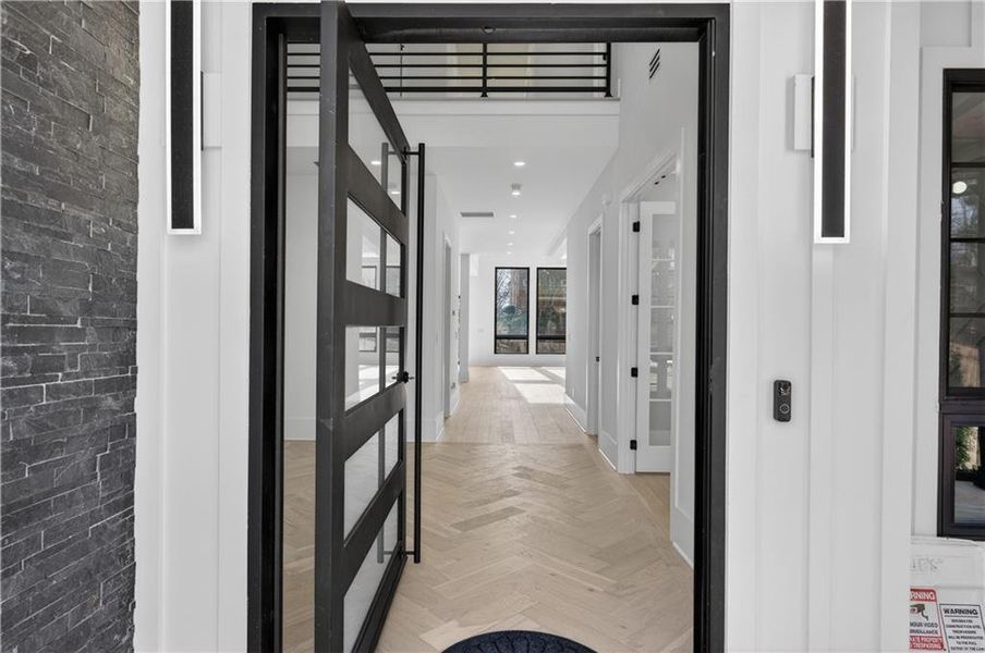 Furnished interior view inside a new home in , Atlanta (Image 9).