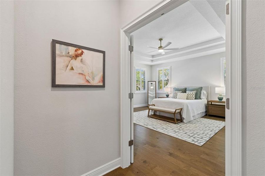 Furnished interior view inside a new home in , Tampa (Image 44).