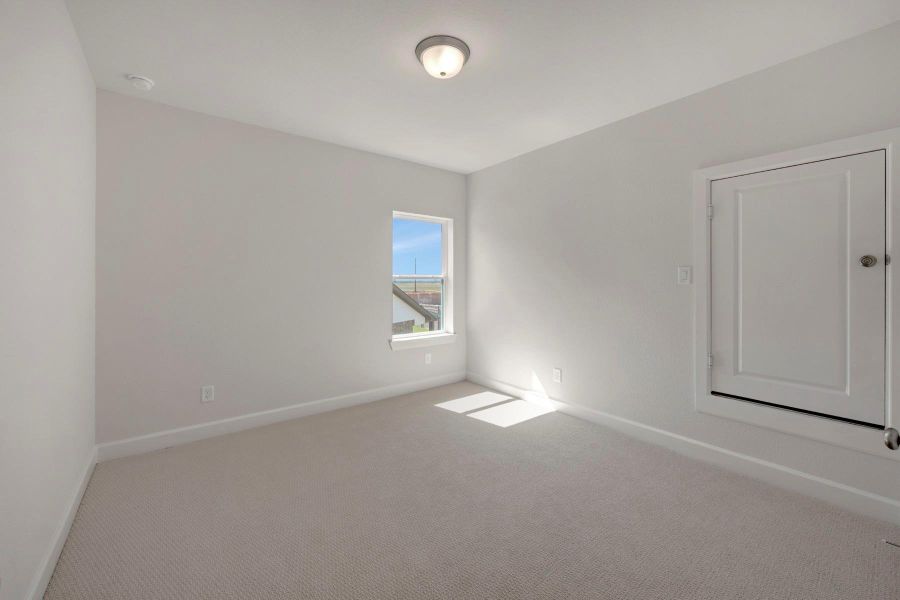 Spacious, unfurnished interior of a new home in Grange 45' Homesites, Katy (Image 37).