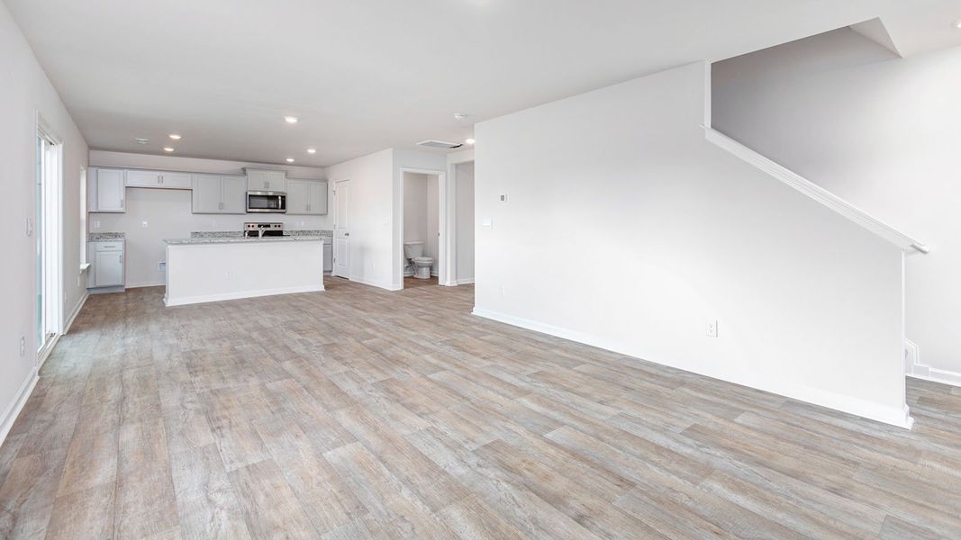 Spacious, unfurnished interior of a new home in Hudson Glen, Mocksville (Image 12). Spacious, unfurnished interior of a new home in Hudson Glen, Mocksville (Image 12).