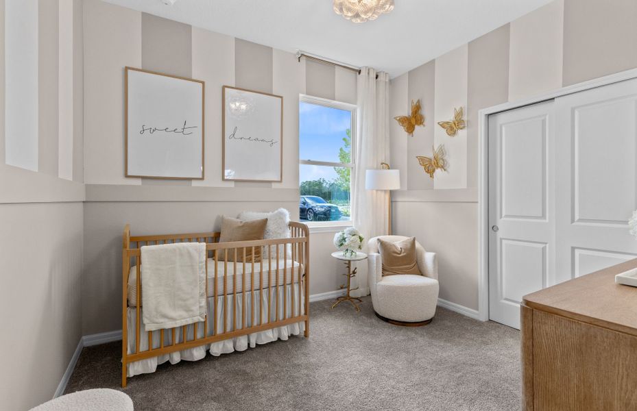 Representative furnished interior of a home built from the Heston by Pulte Homes in Canopy Preserve, Deland (Image 10).
