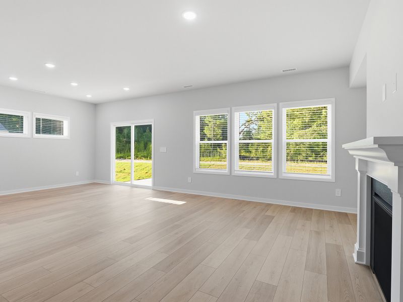 Spacious, unfurnished interior of a new home in Marshburn Landing - Signature Series, Wendell (Image 14). Spacious, unfurnished interior of a new home in Marshburn Landing - Signature Series, Wendell (Image 14).
