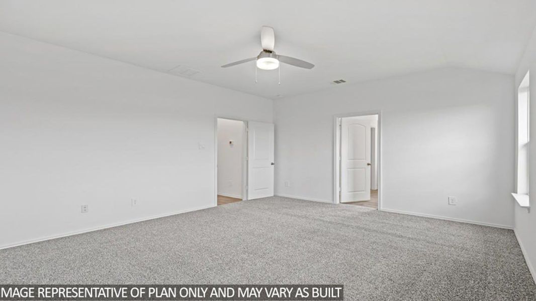Spacious, unfurnished interior of a new home in Sunterra Lakes, Brookshire (Image 21).