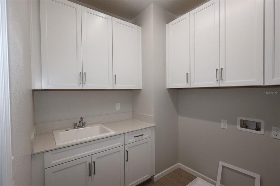 Furnished interior view inside a new home in Center Lake on the Park, St. Cloud (Image 3).