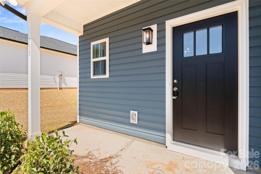 Exterior details and patio area of a home in , Albemarle (Image 3).