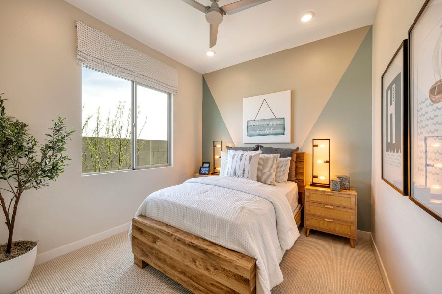 Representative furnished interior of a home built from the Artesa Plan 3515 by Tri Pointe Homes in Soleo, San Tan Valley (Image 12).