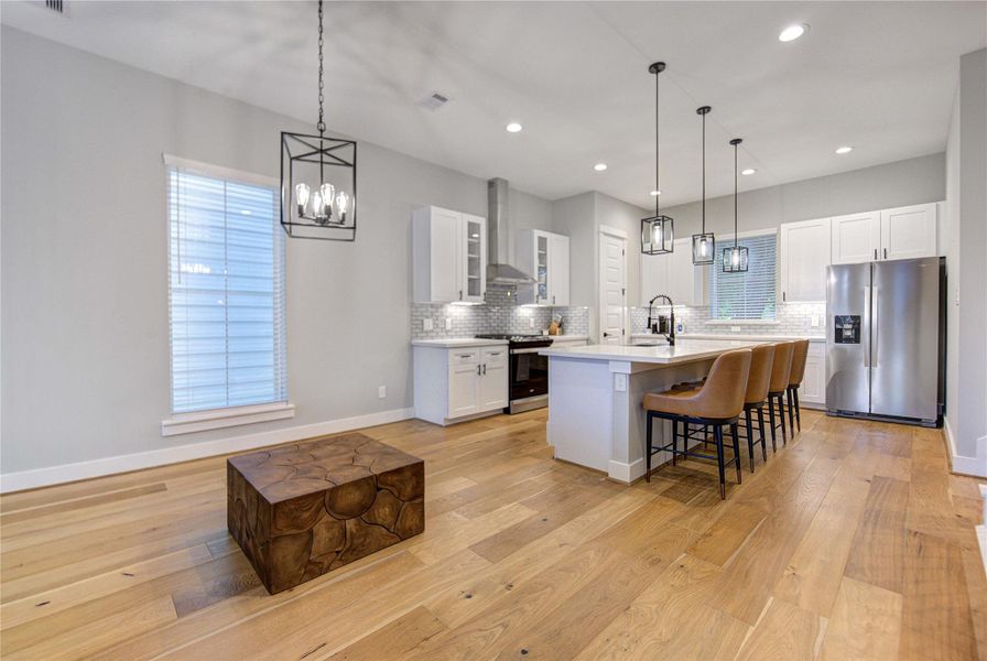 Furnished interior view inside a new home in , Houston (Image 12).