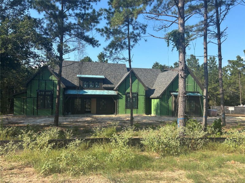 Front exterior of a new home in , Montgomery, TX, highlighting curb appeal (Image 2). Front exterior of a new home in , Montgomery, TX, highlighting curb appeal (Image 2).