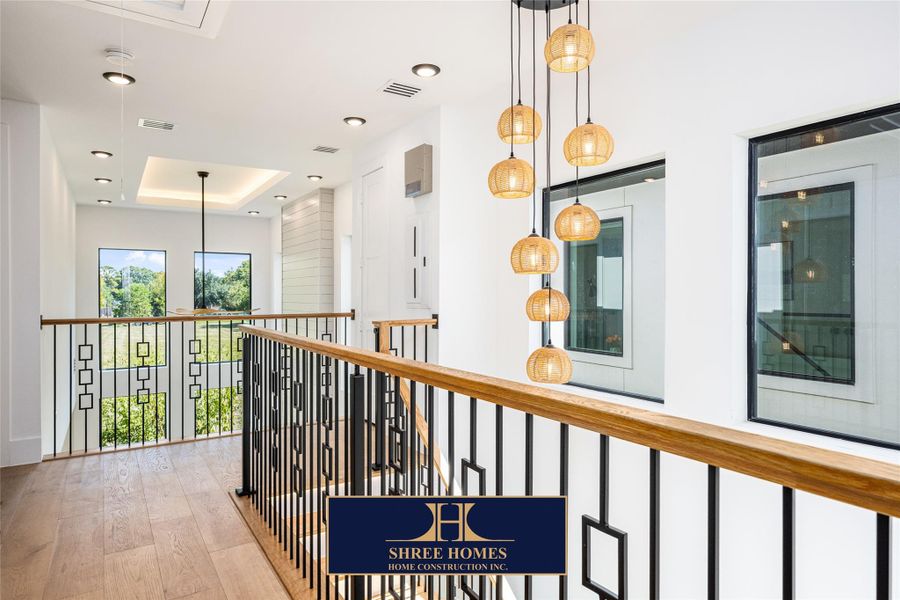 Furnished interior view inside a new home in , Stafford (Image 11).