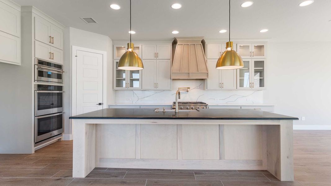 Furnished interior view inside a new home in Talon Hills 60'/70', Fort Worth (Image 8).