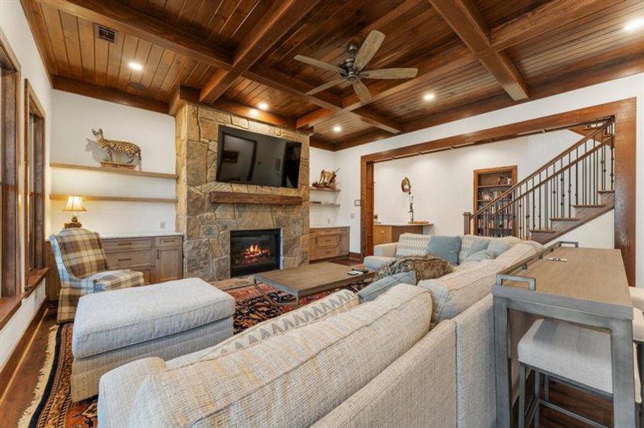 Furnished interior view inside a new home in , Newnan (Image 27).