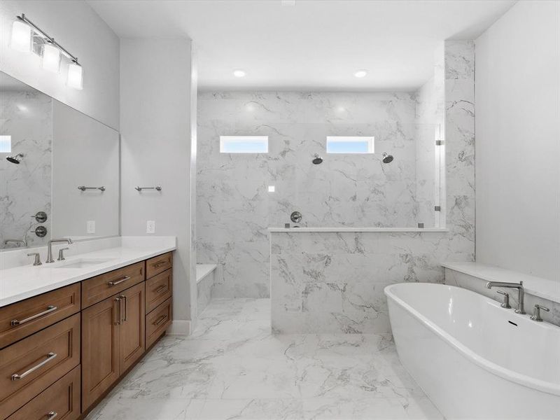 Furnished interior view inside a new home in Hidden Valley I, Princeton (Image 6).