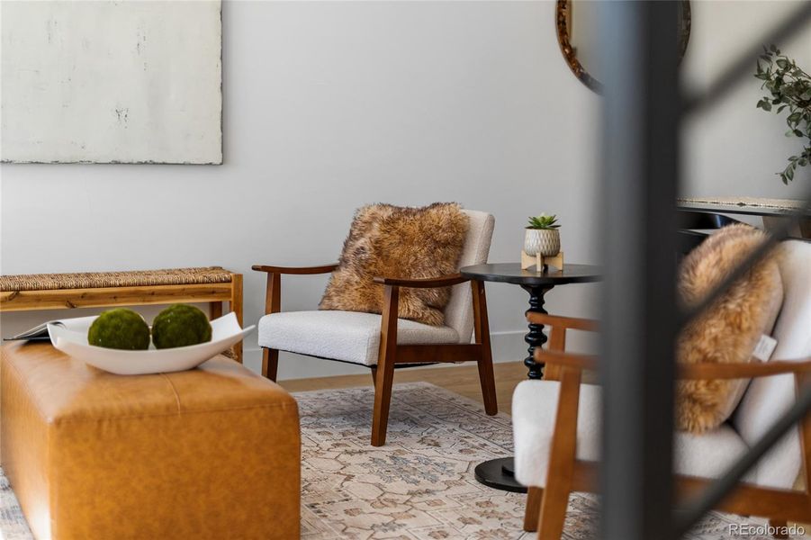 Furnished interior view inside a new home in , Denver (Image 27).