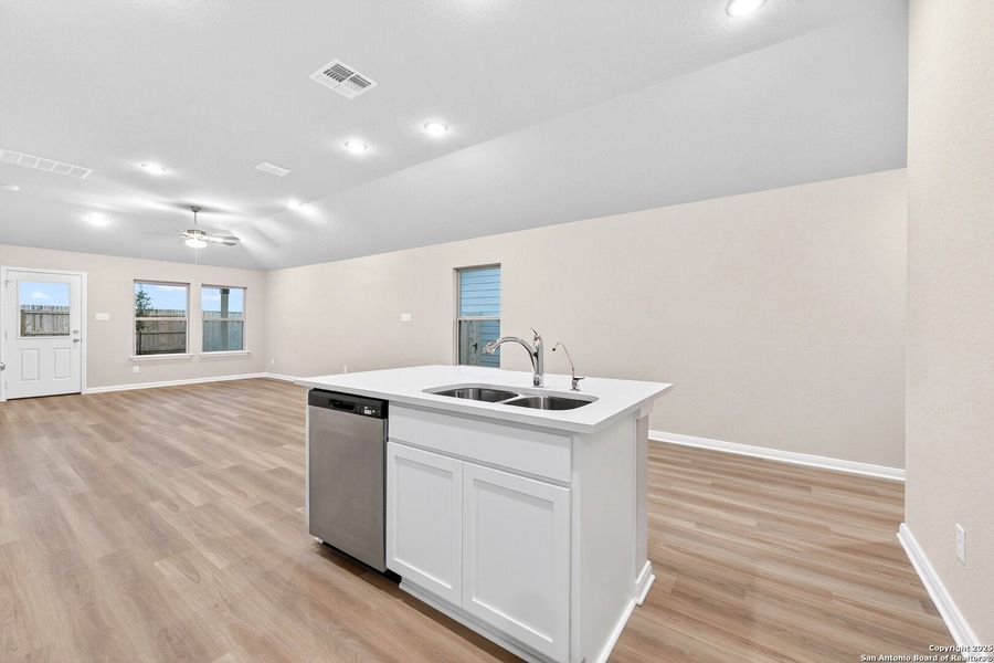 Furnished interior view inside a new home in Park Place, New Braunfels (Image 7).