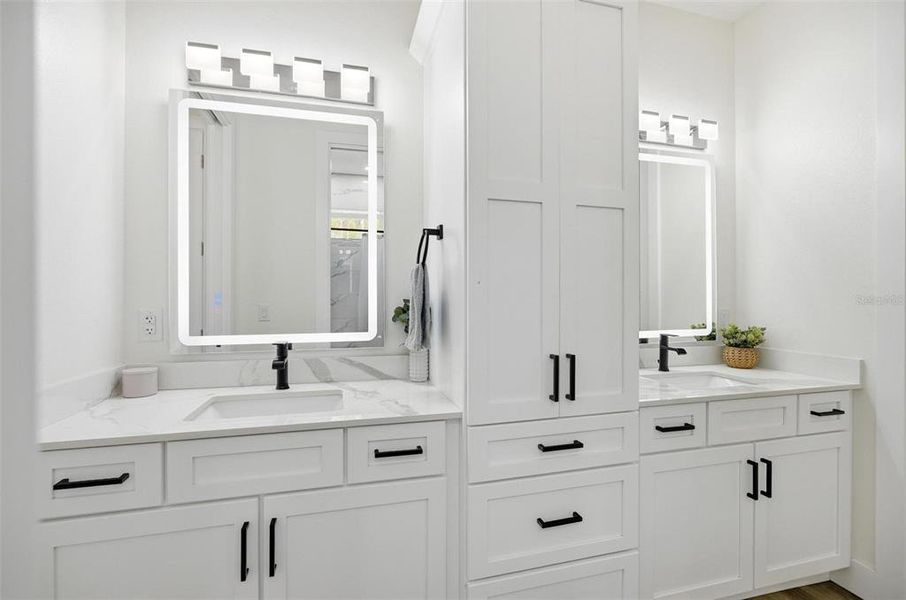 Furnished interior view inside a new home in , Palm Coast (Image 54).