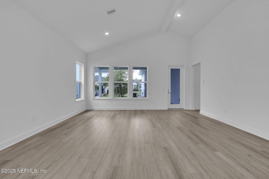 Spacious, unfurnished interior of a new home in Seabrook Village at Seabrook, Nocatee (Image 32).