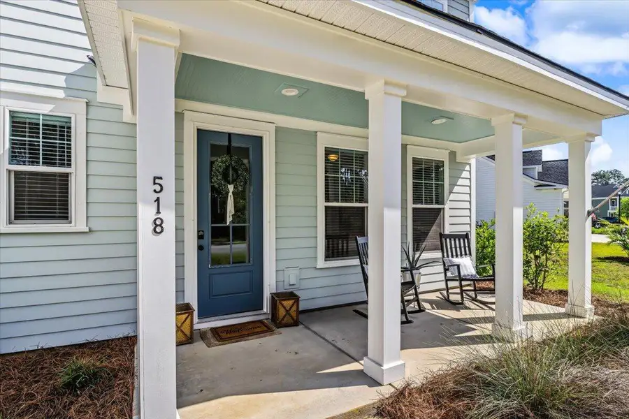 Exterior details and patio area of a home in , Huger (Image 3).