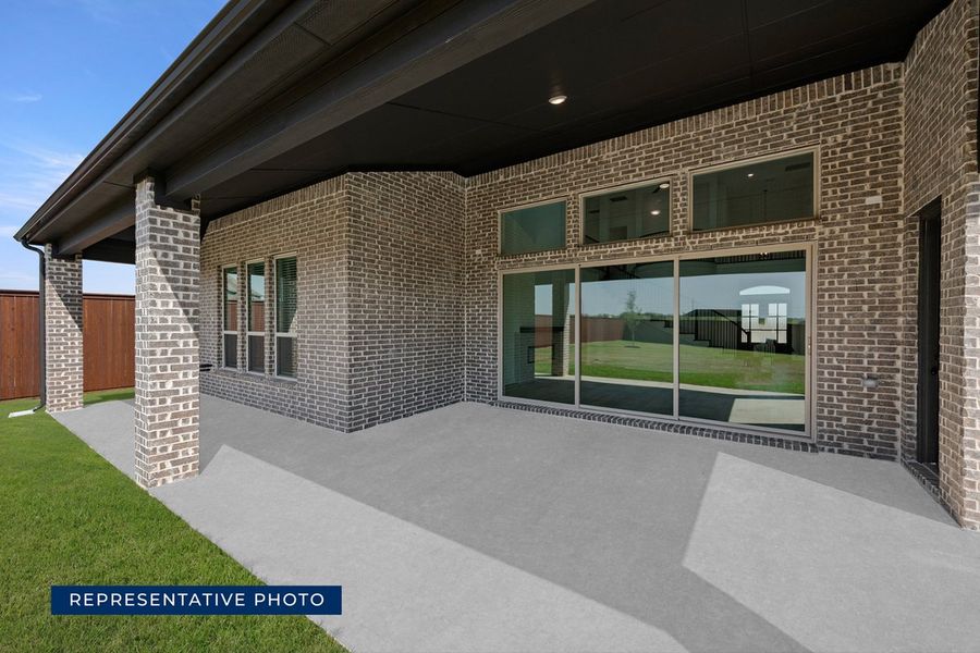 Representative exterior details of a home built from the Adkisson PC (w/Media) by First Texas Homes in Broadmoor Estates, Ovilla (Image 3). Representative exterior details of a home built from the Adkisson PC (w/Media) by First Texas Homes in Broadmoor Estates, Ovilla (Image 3).
