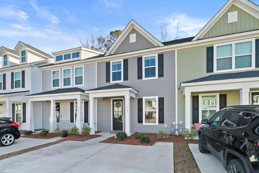 Front exterior of a new home in , Summerville, SC, highlighting curb appeal (Image 25).
