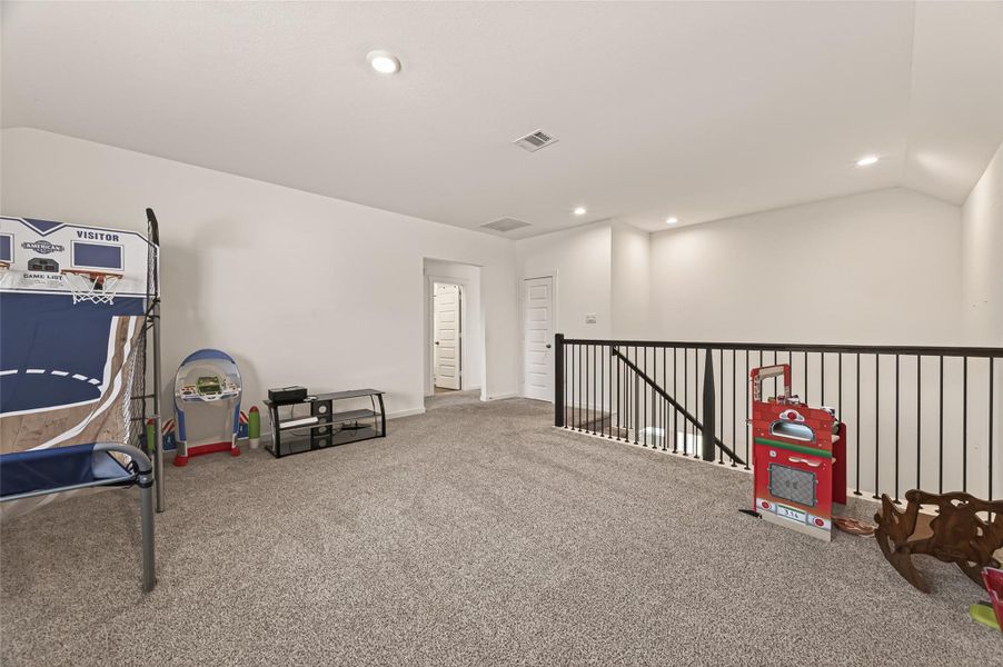 Furnished interior view inside a new home in Westland Ranch 50' Homesites, League City (Image 29).