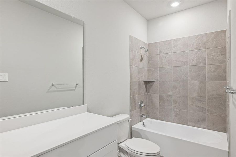 Photo is not of the actual home, but is an inspirational photo of builder’s model home and may depict options, furnishings, and/or decorator features that are not included.