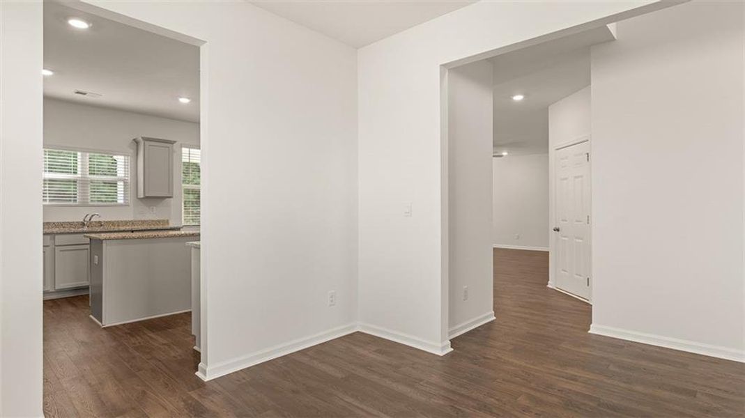 Spacious, unfurnished interior of a new home in Preserve at Dove Creek, Statham (Image 17).