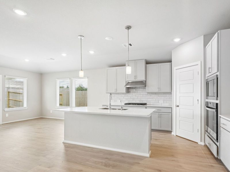 Furnished interior view inside a new home in Riviera Pines - Classic Series, Conroe (Image 4).