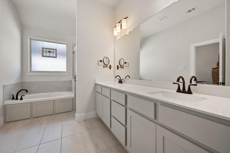 Furnished interior view inside a new home in , Waxahachie (Image 10).