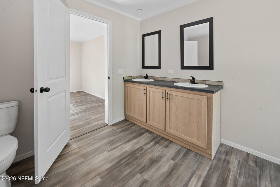 Furnished interior view inside a new home in , Starke (Image 12).