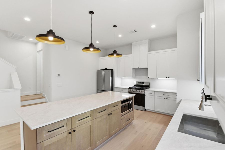 Furnished interior view inside a new home in , Houston (Image 7).