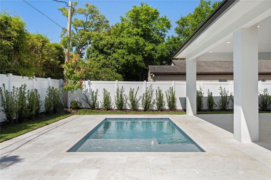 Exterior details and patio area of a home in , Winter Park (Image 35).