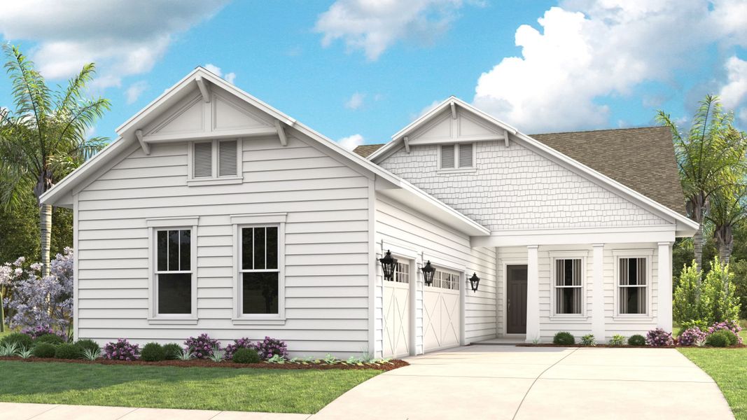Craftsman BH | Hardy Siding | 3 Car Garage