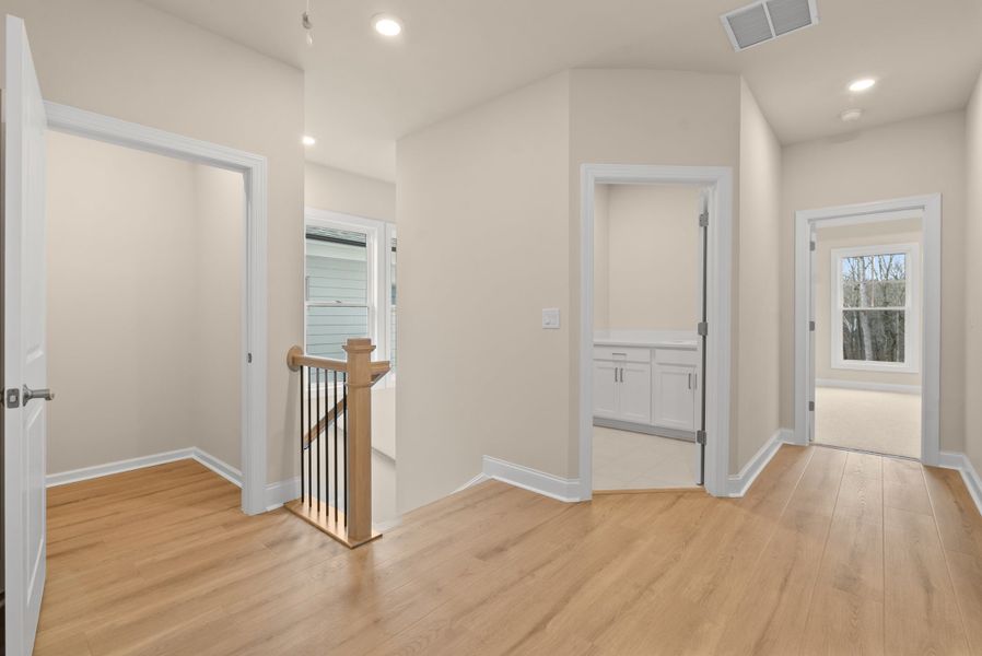 Representative unfurnished interior of a home built from the The Stafford by The Providence Group in Waterside Single Family, Peachtree Corners (Image 30).