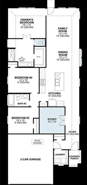 2D floor plan layout of this home in Elevon, Lavon, TX (Image 2). 2D floor plan layout of this home in Elevon, Lavon, TX (Image 2).
