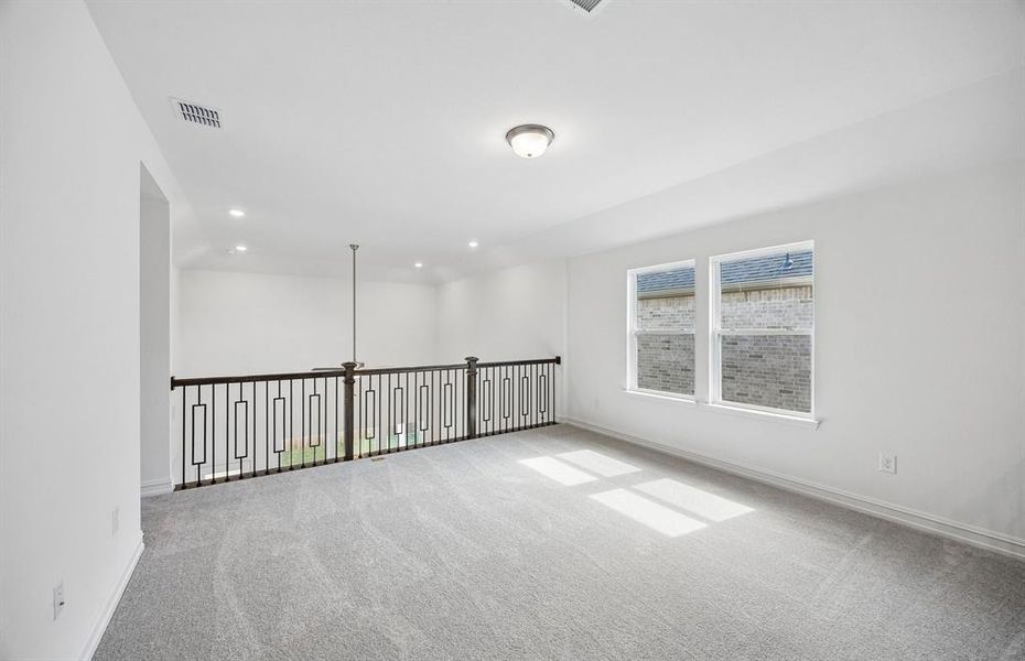 Game room on second level