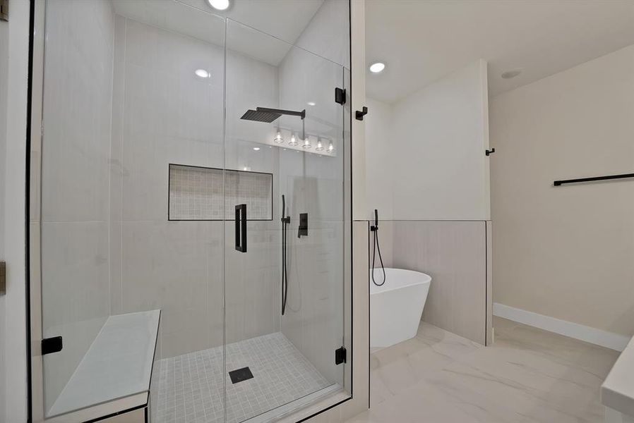 Furnished interior view inside a new home in , Decatur (Image 9).