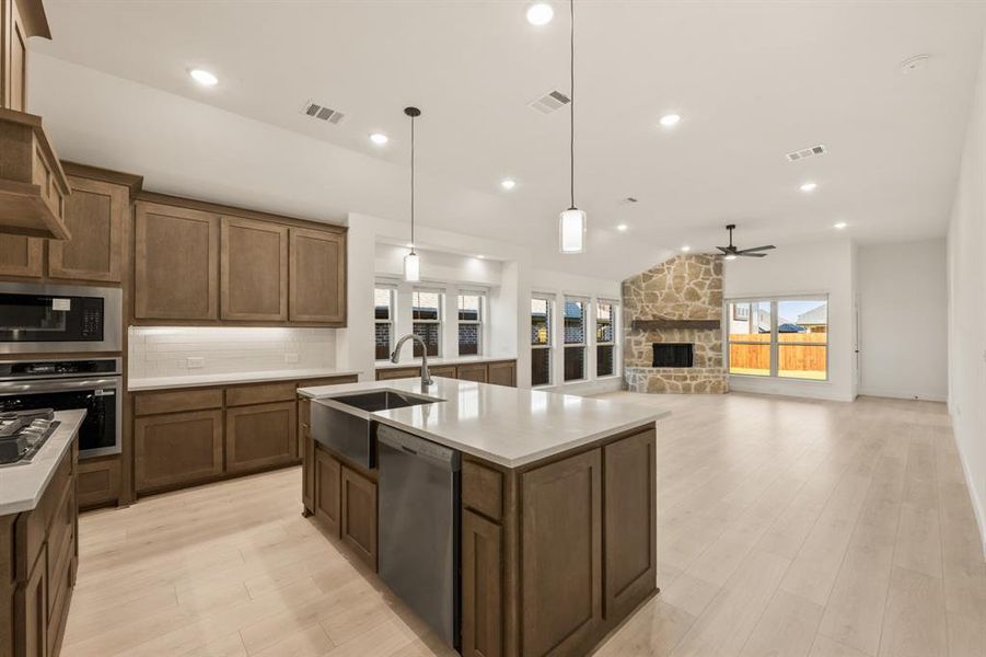 Furnished interior view inside a new home in Meadow Vista 60-65, Anna (Image 14).