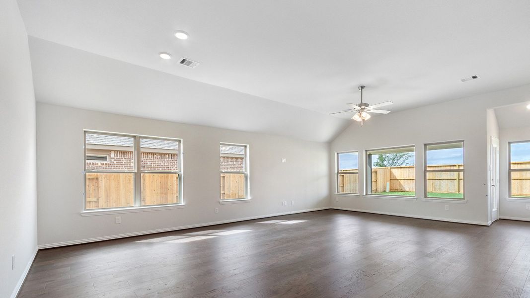 Furnished interior view inside a new home in Oakwood Estates, Waller (Image 4). Furnished interior view inside a new home in Oakwood Estates, Waller (Image 4).