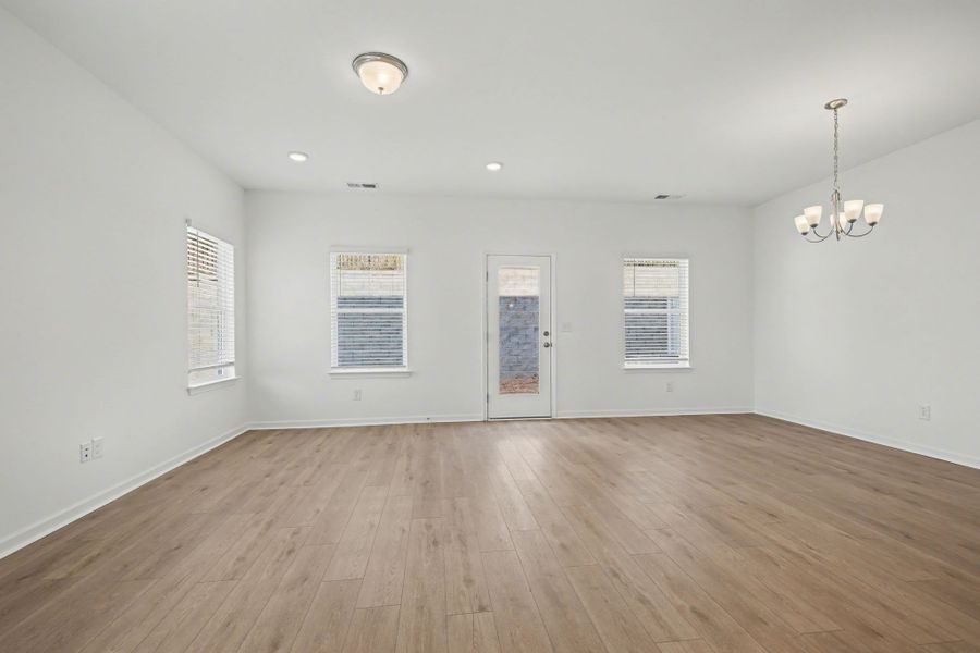 Spacious, unfurnished interior of a new home in Ironhorse, Dickson (Image 23). Spacious, unfurnished interior of a new home in Ironhorse, Dickson (Image 23).