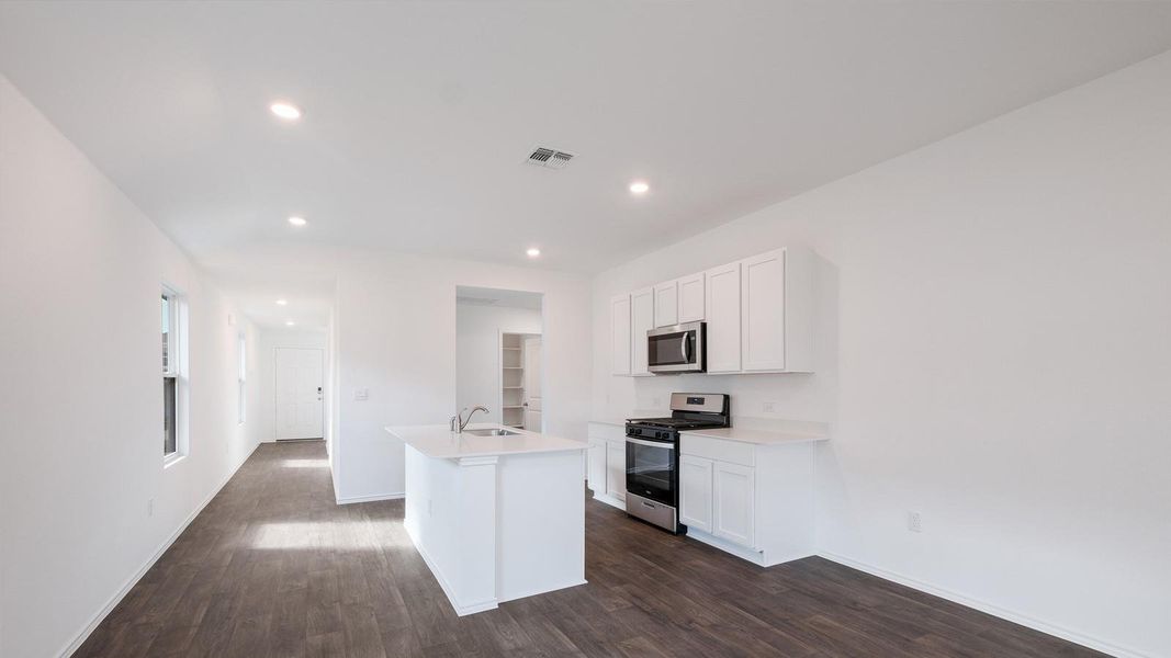 Furnished interior view inside a new home in Durango, Mustang Ridge (Image 7).
