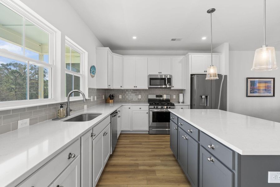 Furnished interior view inside a new home in , Summerville (Image 17).