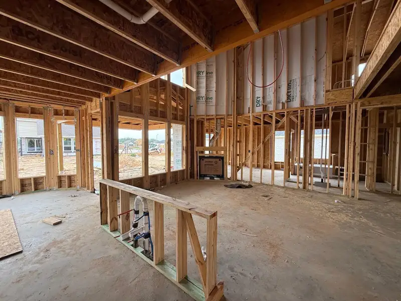 In-progress construction of a new home in Candela, Richmond, TX (Image 12).